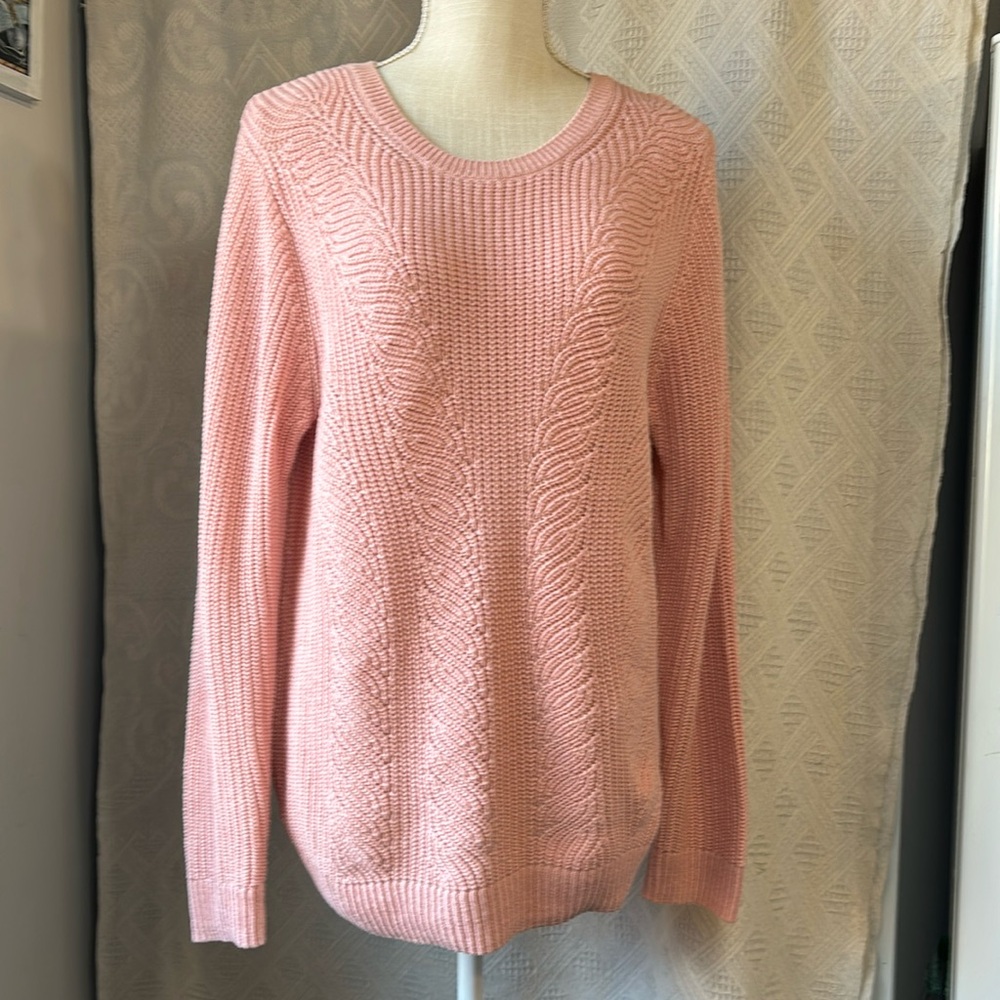 Croft & Barrow pullover scoop neck sweater